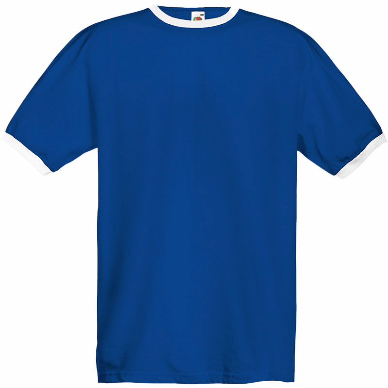 Camiseta Bicolor Ringer Hombre Frontal